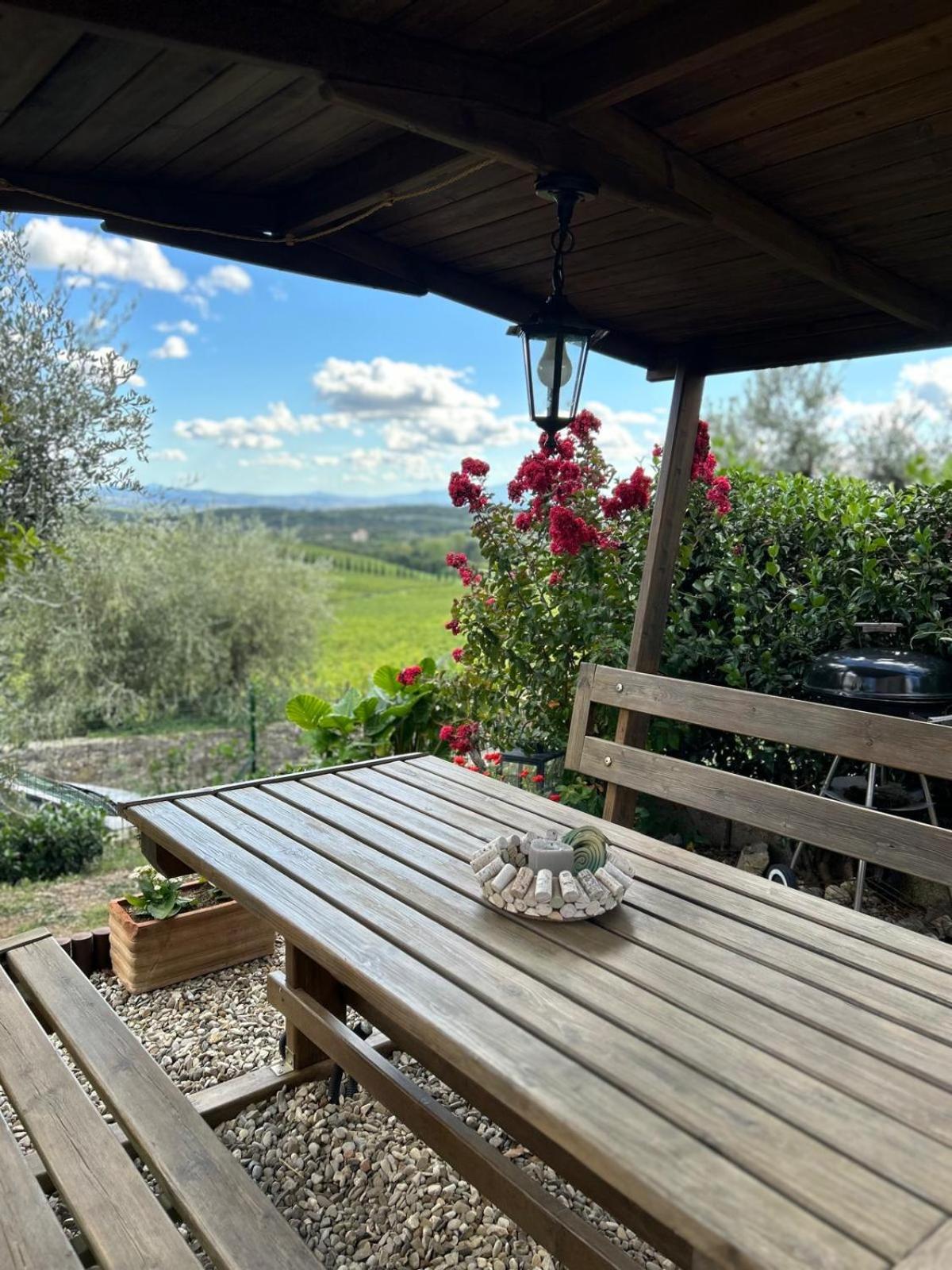 Casa Guardiavigna In Chianti Apartamento San Gusme Exterior foto